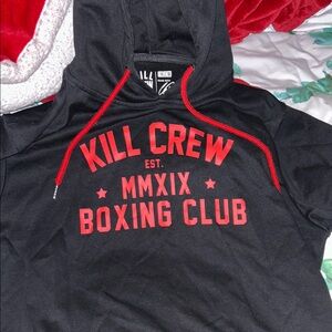 Kill Crew Men’s Hoodie Boxing Club Sz large